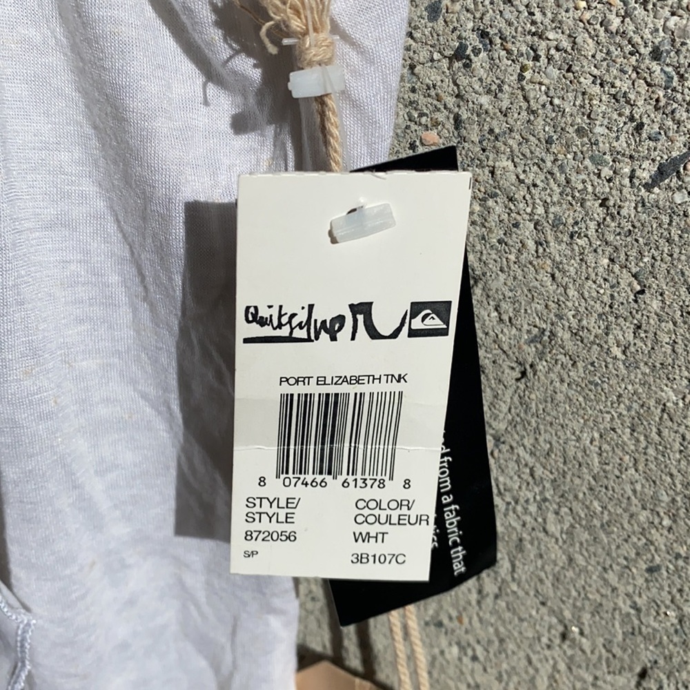 Quiksilver Women’s Port Elizabeth Tank in White - Picture 4 of 8